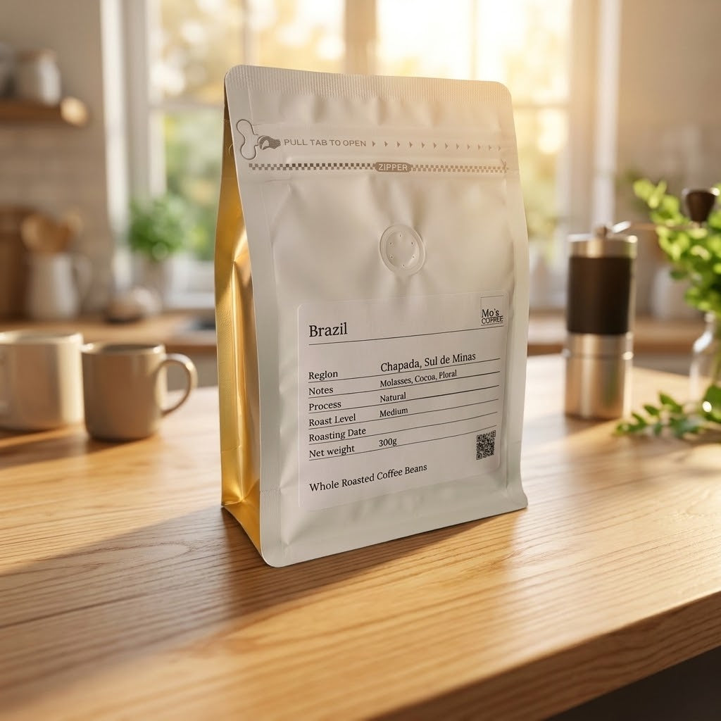Brazil Chapada Whole Bean Roasted Coffee